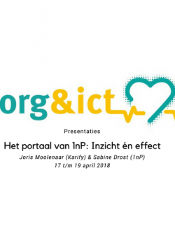 Zorg & ICT 2018 presentatie 1nP
