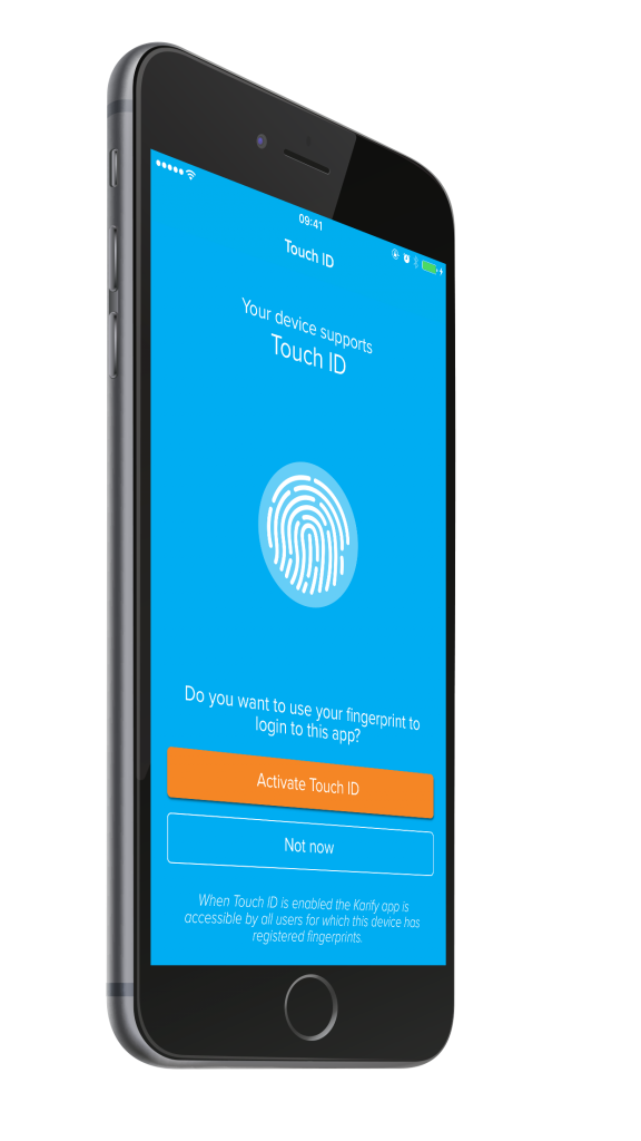 App Touch ID Function
